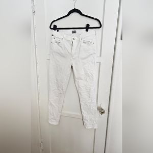 Citizens of Humanity | rocket high waisted ankle cut white Jeans | 30